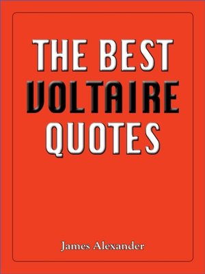cover image of Best Voltaire Quotes
